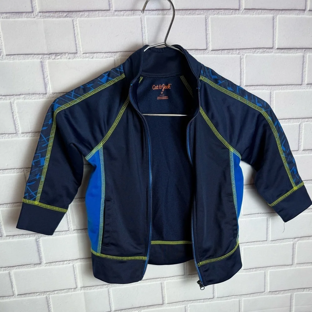 Cat & Jack blue Toddler 2pcs  Outfit/ boys size 2T